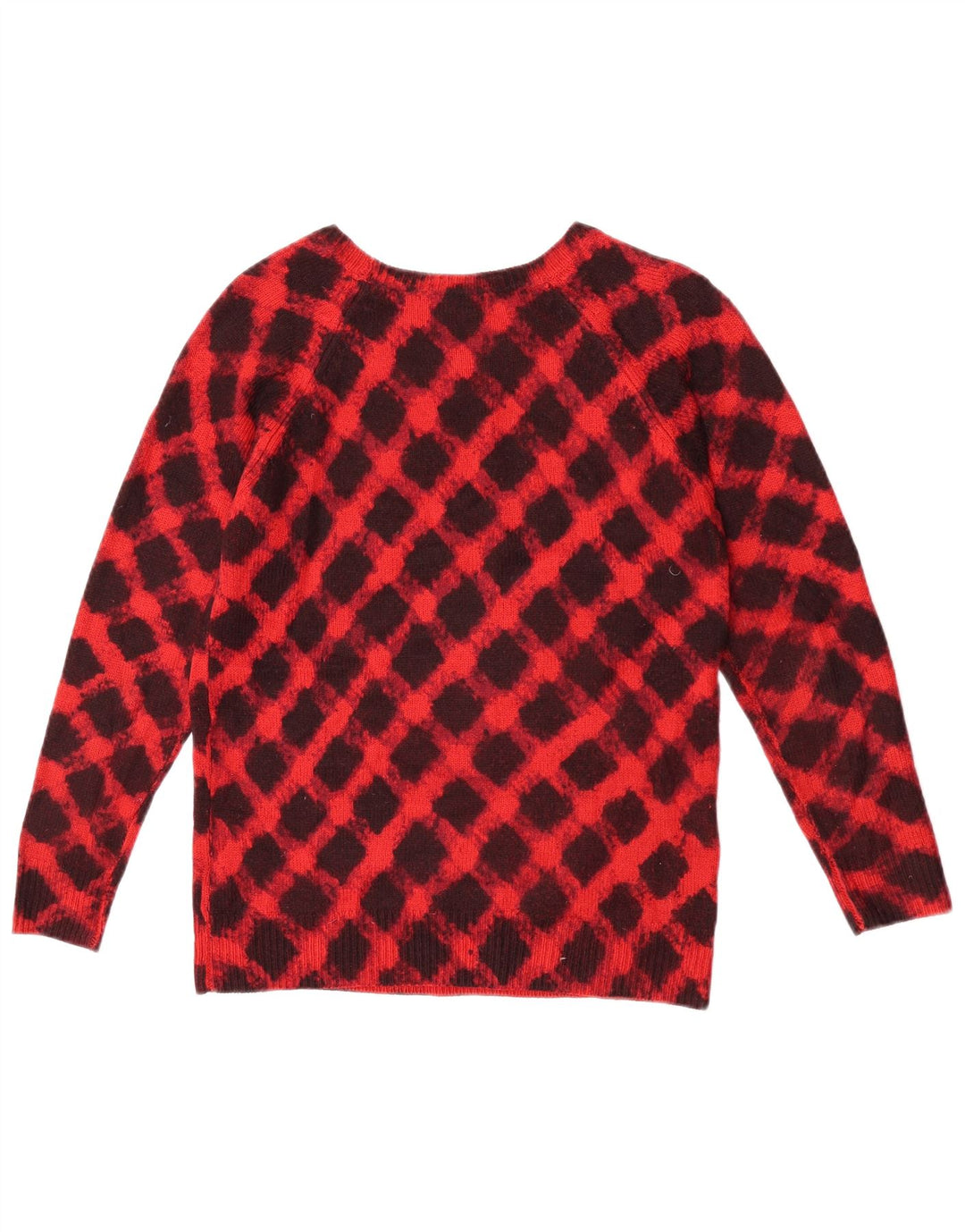 Marks & Spencer Jersey con cuello barco para mujer, talla 8, color rojo