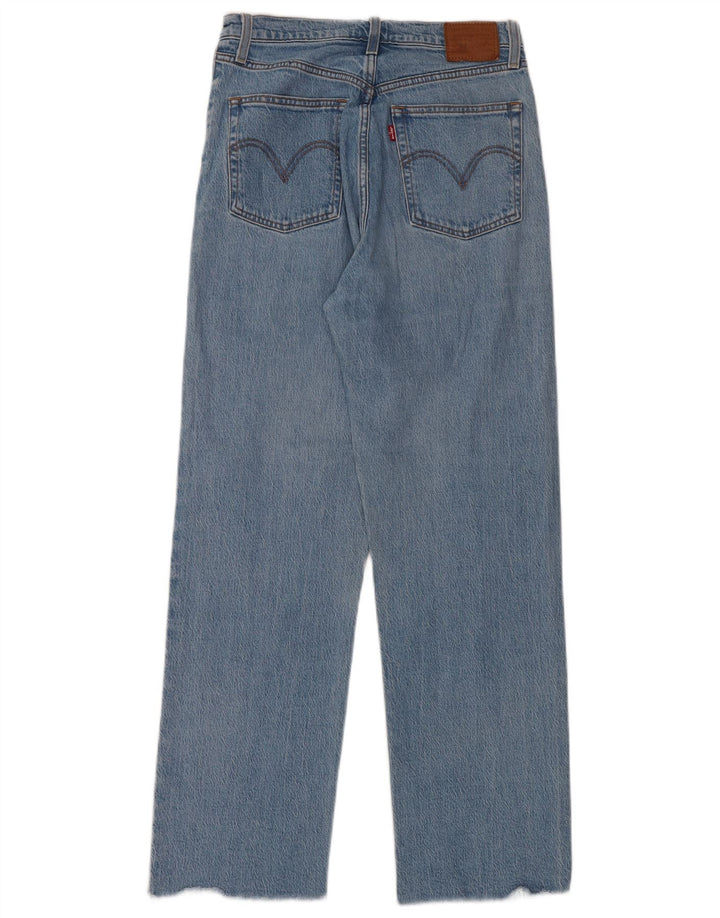 Vaqueros Levi's Mujer Ribcage Rectos W29 L30 Azul