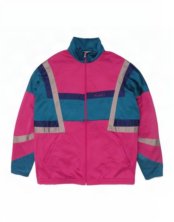 Mc Crae's Chaqueta de chándal para hombre XL Color rosa