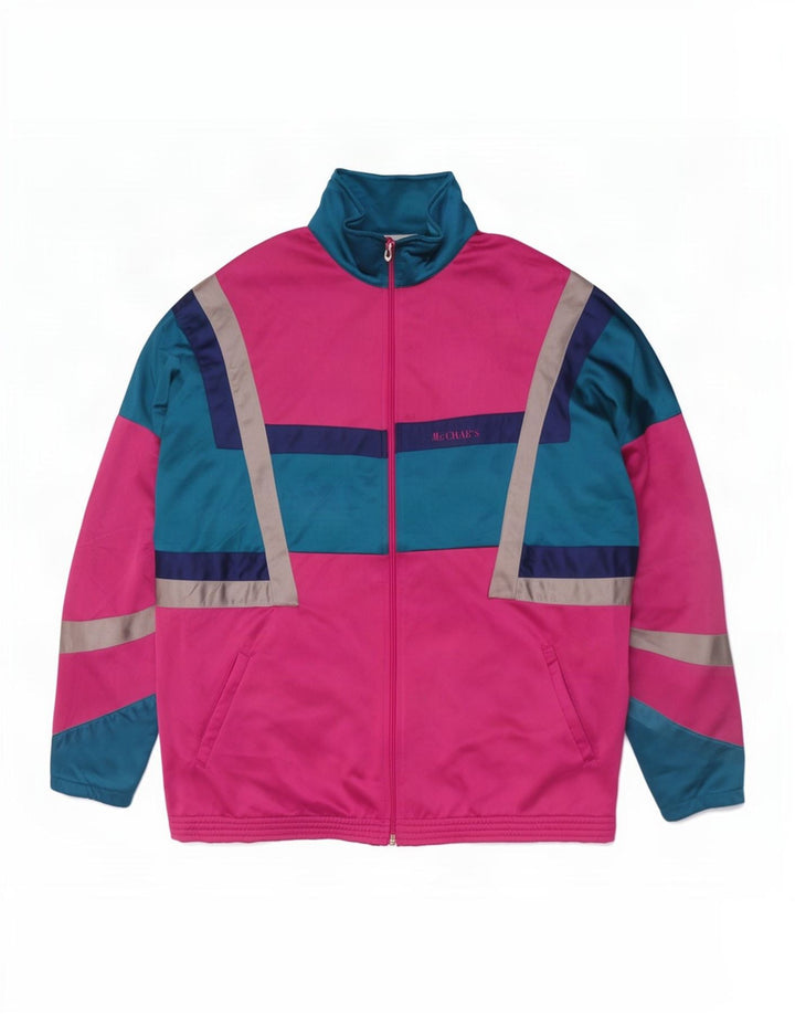 Mc Crae's Chaqueta de chándal para hombre XL Color rosa