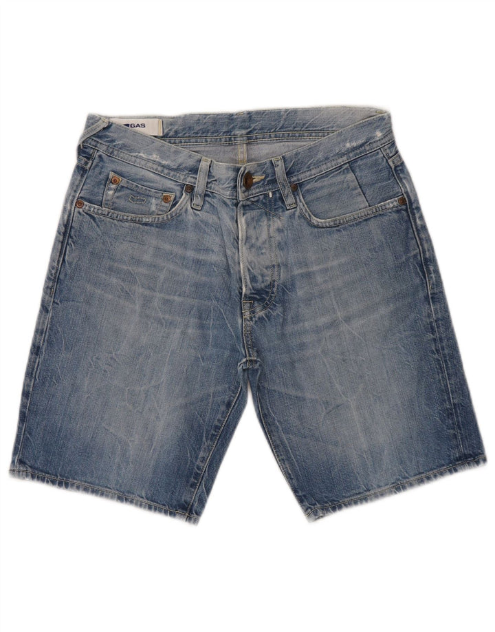 Shorts Vaqueros Mujer Gas W29 Algodón Azul Medio