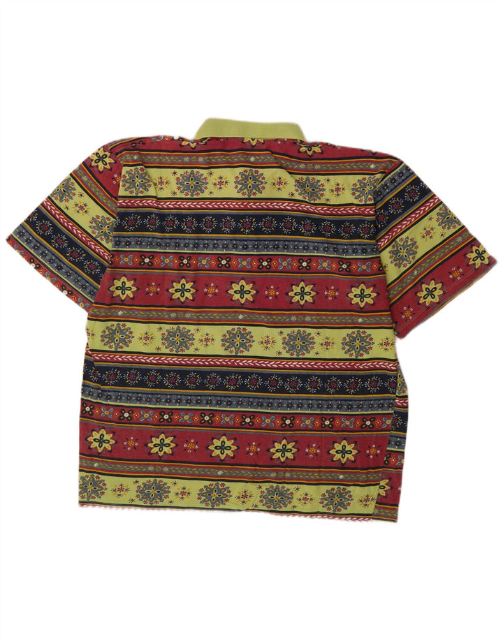 COLECCIÓN Polo Hombre Algodón Floral Multicolor Grande