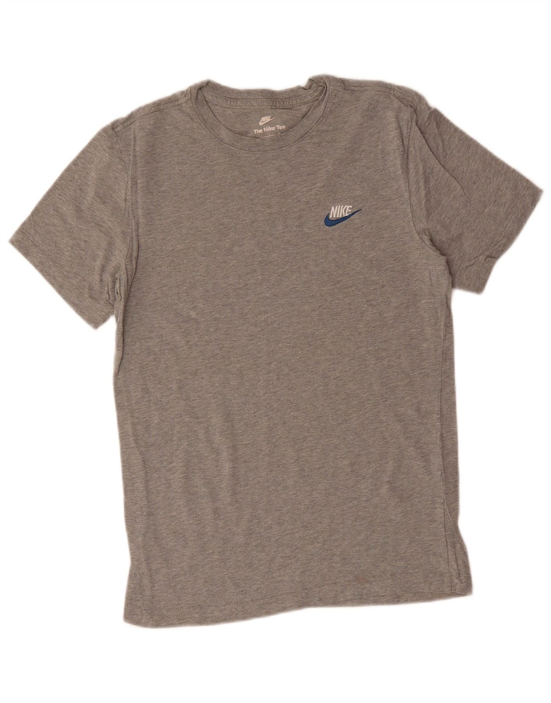 Camiseta NIKE Hombre Top Small Gris Algodón
