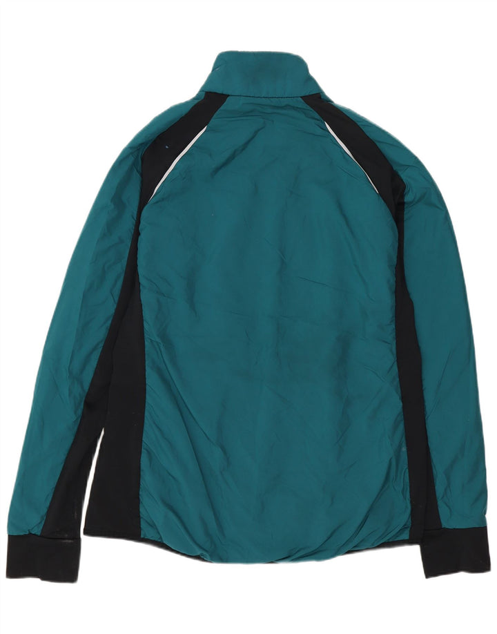 Marks & Spencer Chaqueta superior de chándal para mujer UK 44 Grande Verde Colorblock
