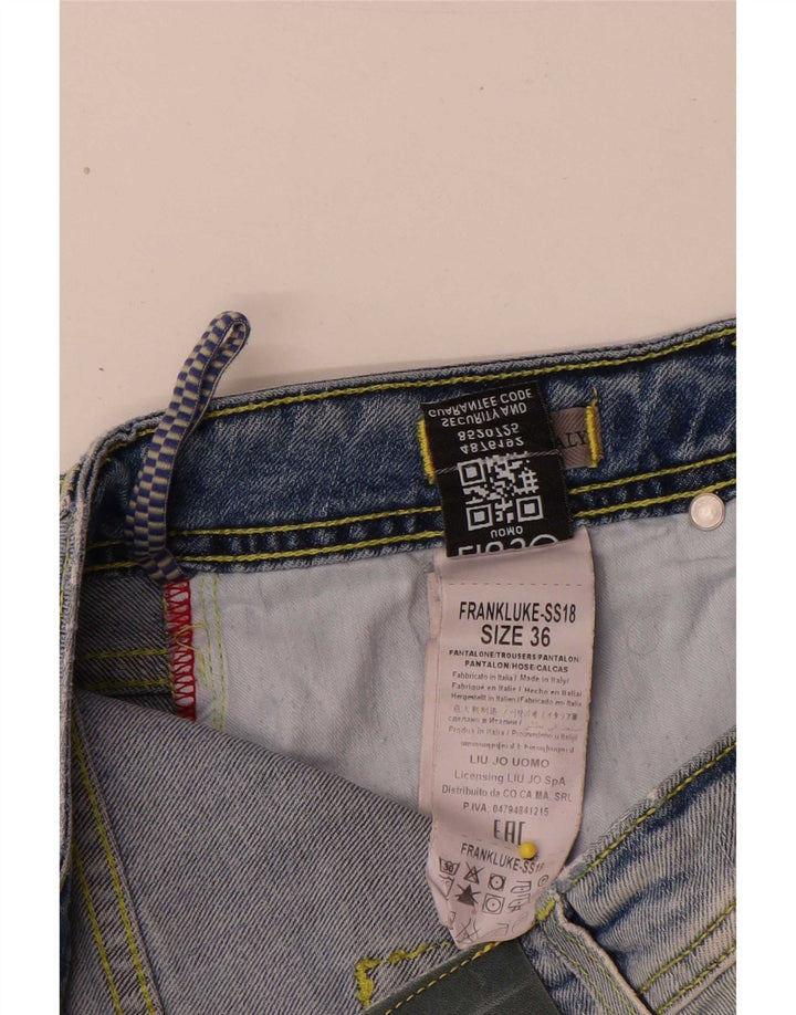 Vaqueros ajustados para hombre Liu Jo W32 L32 Algodón azul