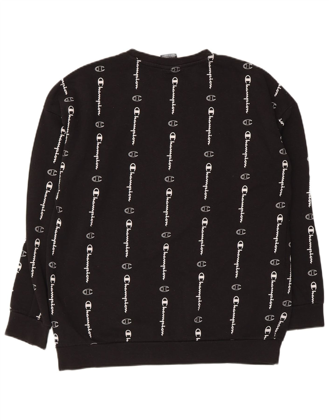 Champion Sudadera gráfica para niños 13-14 años XL Algodón negro