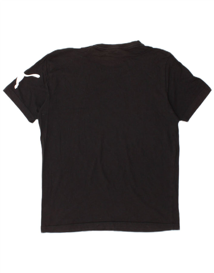Puma - Camiseta gráfica para hombre, talla pequeña, color negro