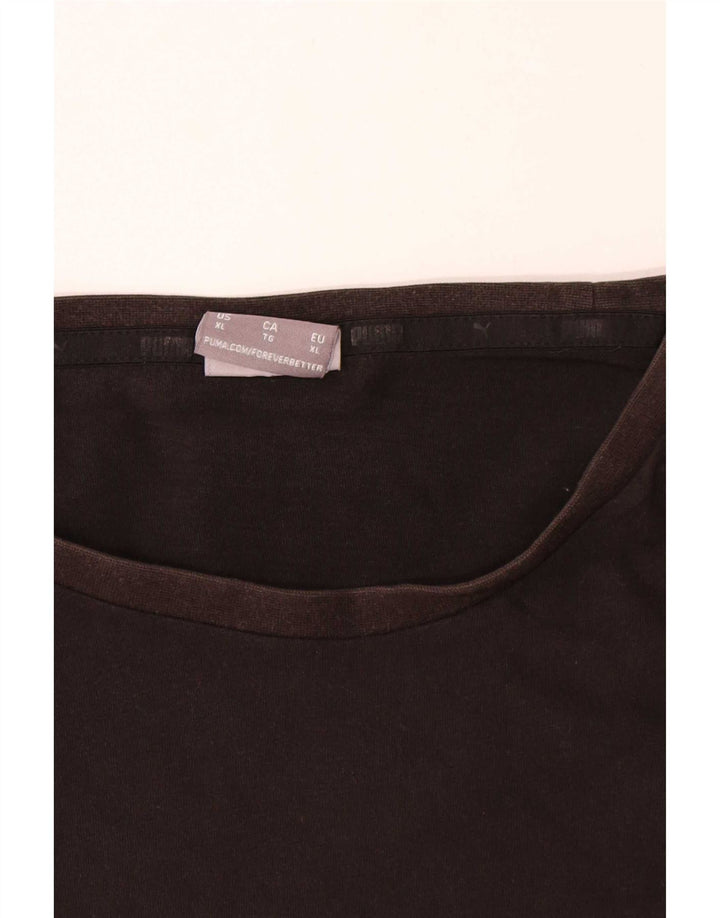 Puma Camiseta Hombre Top XL Algodón Negro