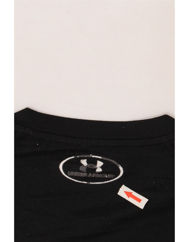 UNDER ARMOUR Camiseta Heat Gear para hombre Top Small Black Poliéster