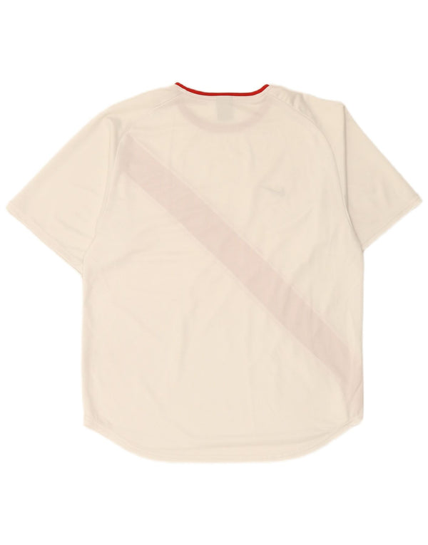 Camiseta NIKE Hombre Top Medium Blanco Colorblock