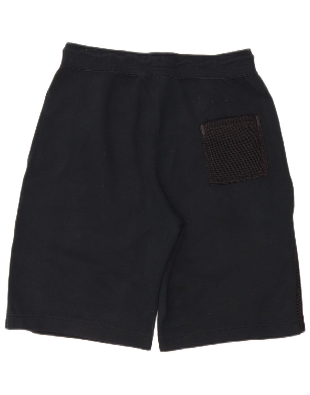 Pantalones cortos deportivos Nike para hombre de algodón negro mediano