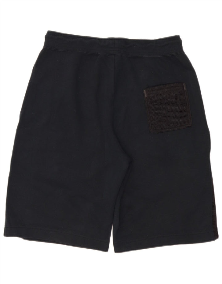 Pantalones cortos deportivos Nike para hombre de algodón negro mediano