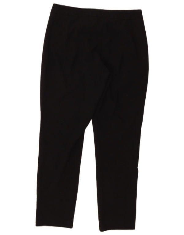 Marks & Spencer Pantalones cortos ajustados para mujer UK 10 Small W28 L26 Negro