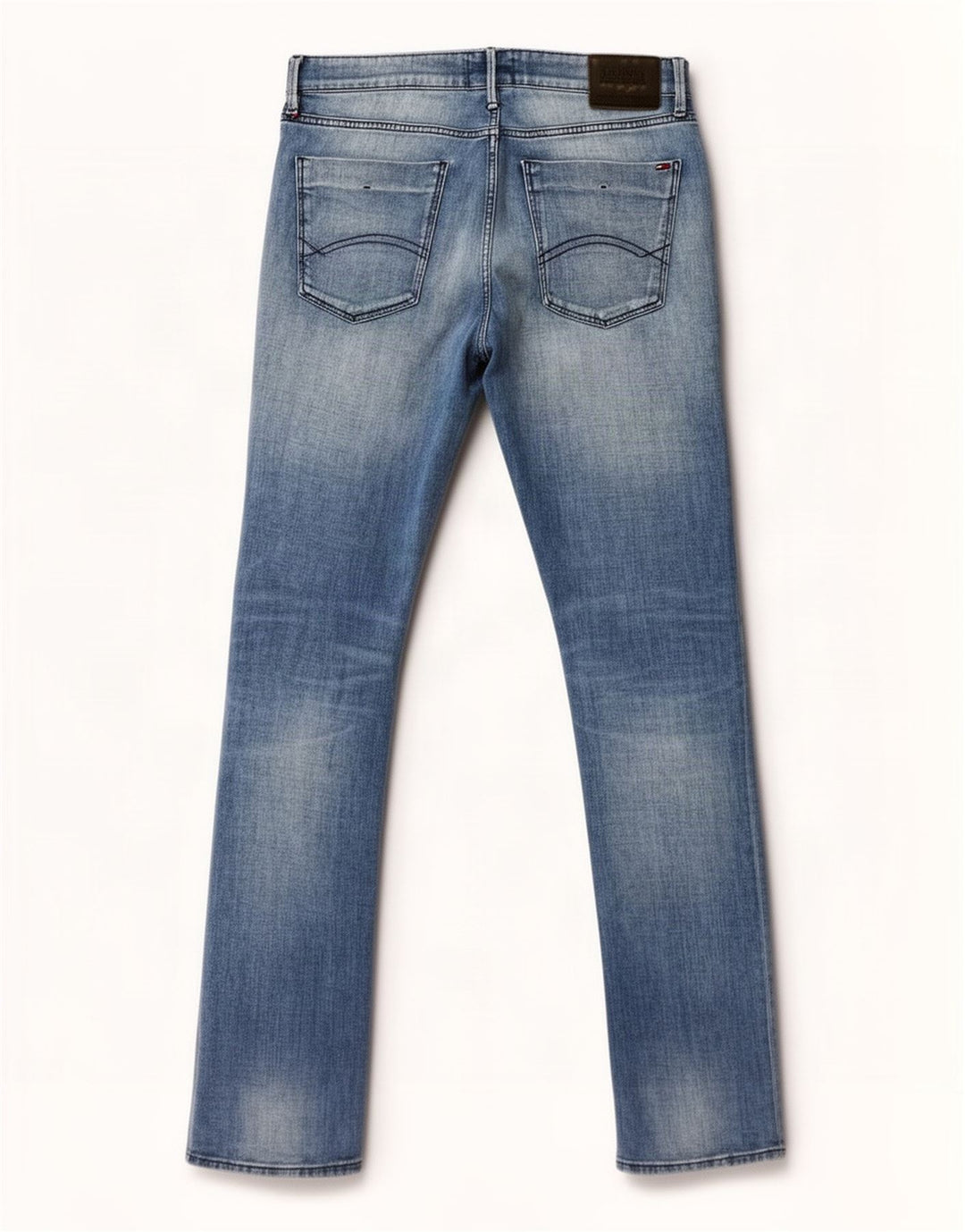 Tommy Hilfiger Vaqueros ajustados para hombre W34 L34 Algodón azul