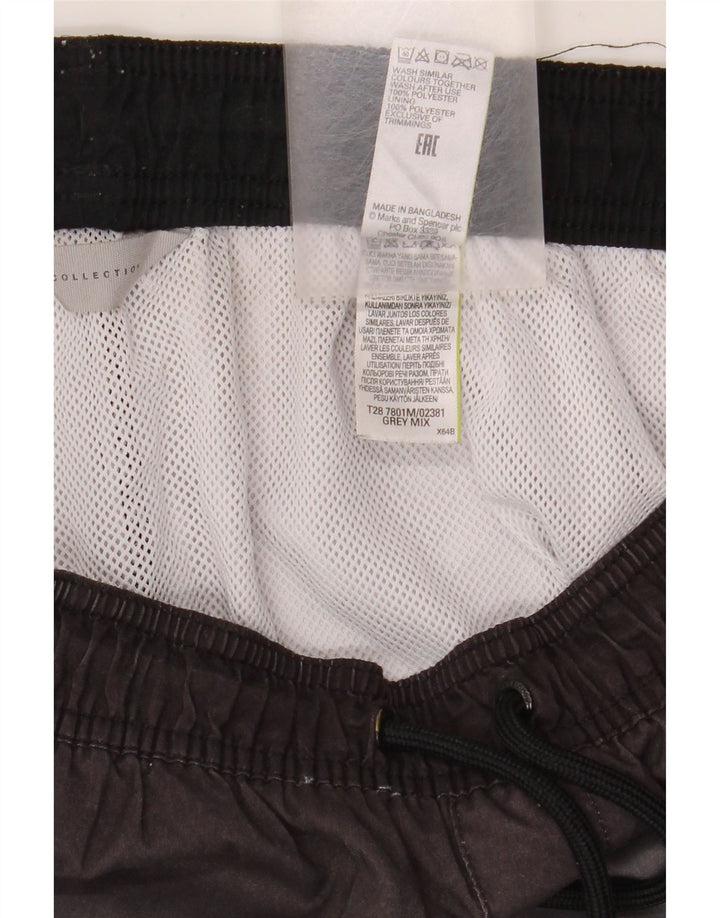 Bañador para hombre Marks & Spencer Poliéster color block en gris medio