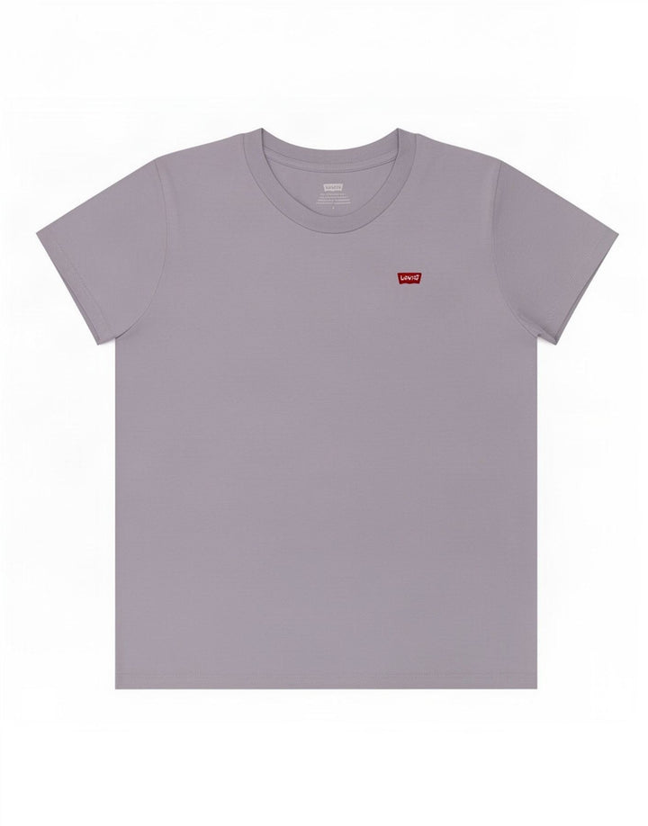 Levi's - Camiseta regular para mujer, talla 40, color morado mediano