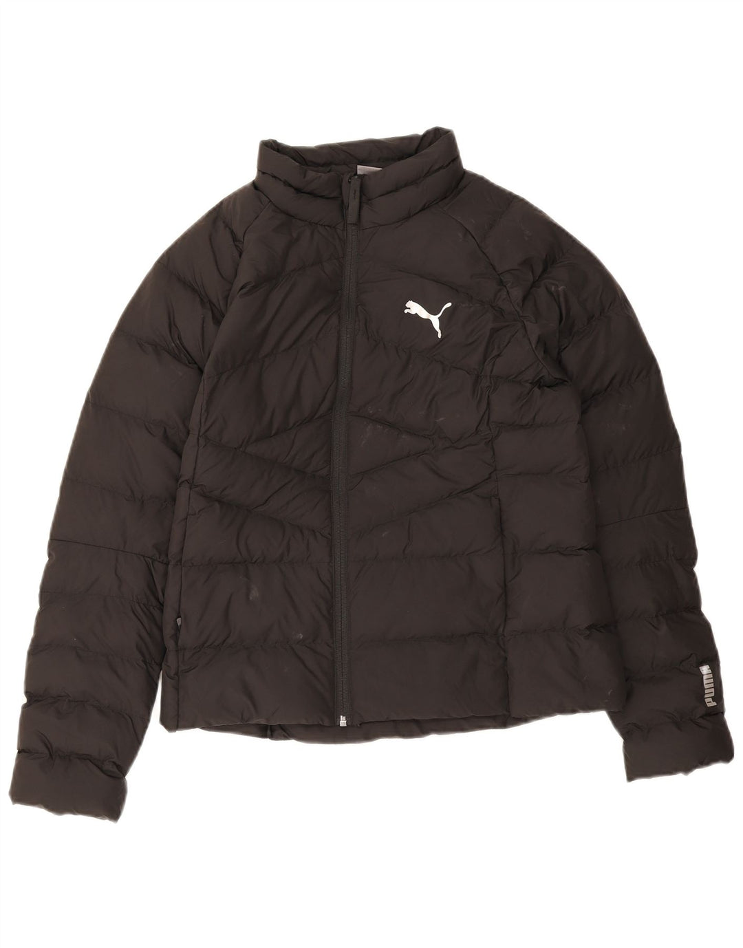 Puma Chaqueta acolchada para mujer UK 44 Mediana Negro Poliéster