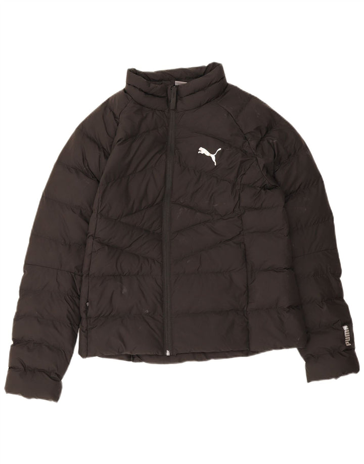 Puma Chaqueta acolchada para mujer UK 44 Mediana Negro Poliéster