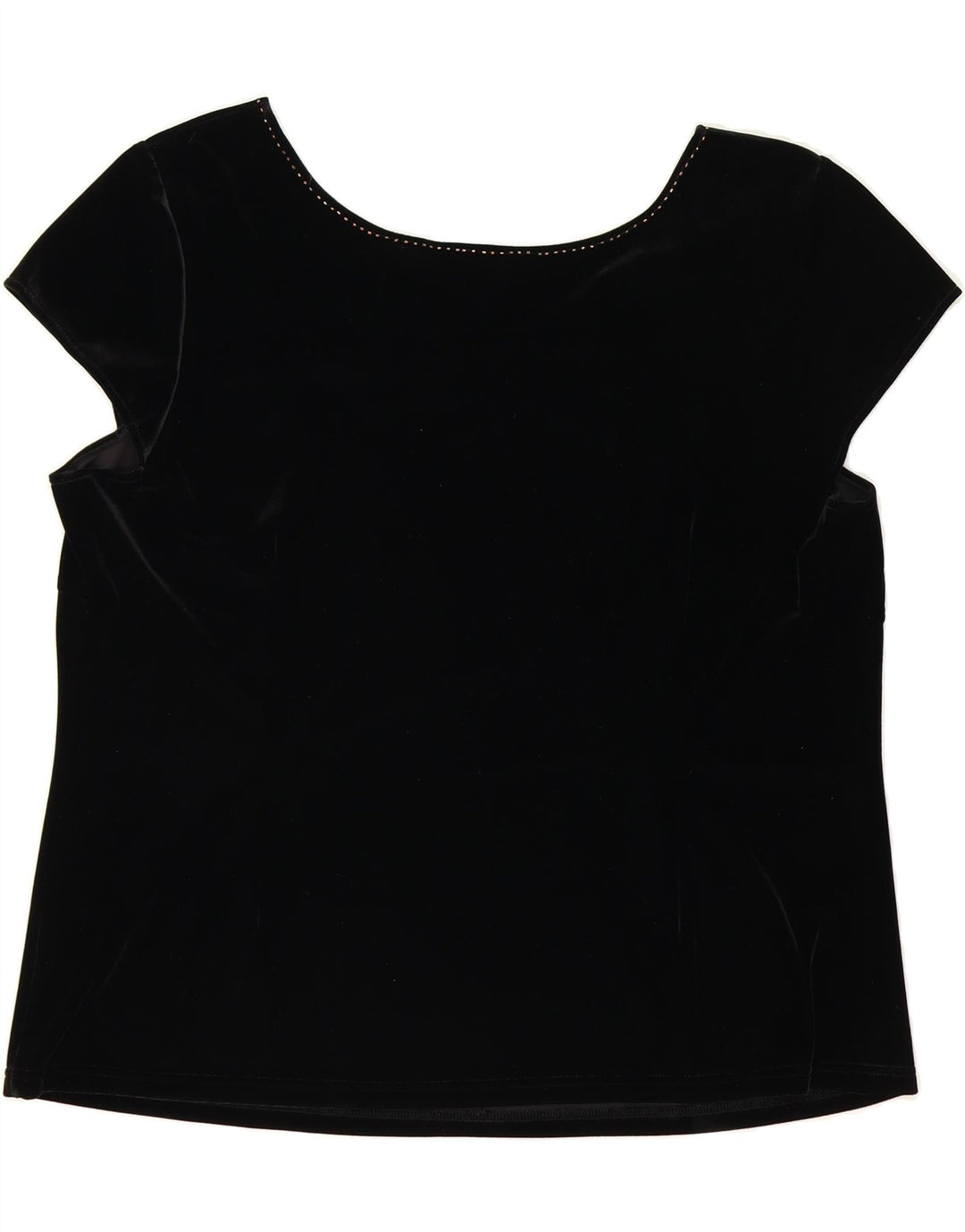 ANN HARVEY Womens Blouse Top UK 22 3XL Black Polyester Vintage Ann Harvey and Second-Hand Ann Harvey from Messina Hembry 