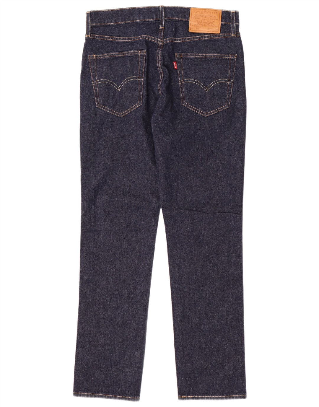 Levi's Hombre 511 Slim Jeans W32 L30 Algodón Azul Marino