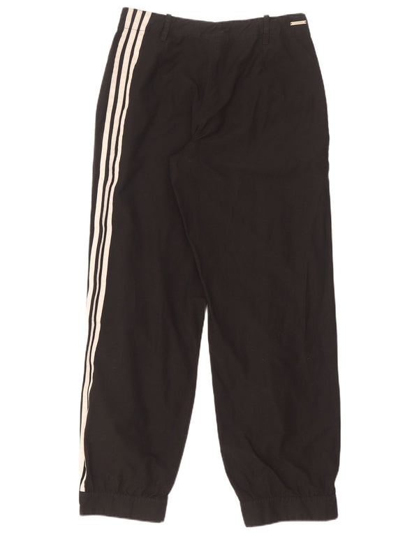 Adidas Mujer Joggers Pantalones Casuales Grande W30 L29 Algodón Negro
