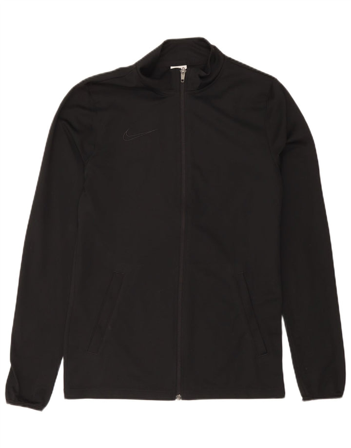 Nike Dri Fit Chándal Top Chaqueta para Hombre Pequeño Poliéster Negro