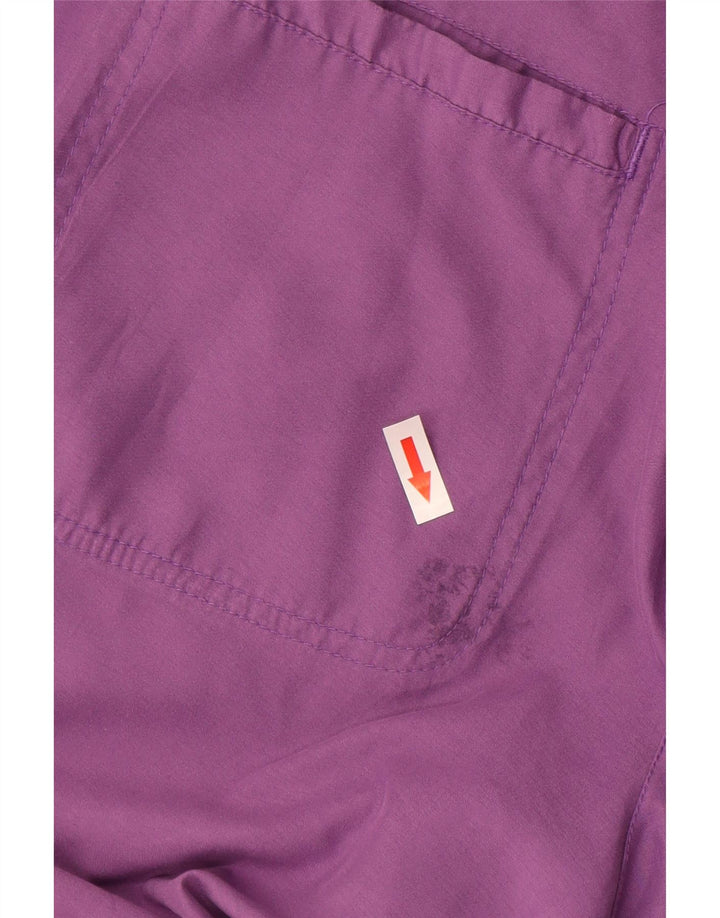 CHAMPION Womens Tracksuit Trousers UK 14 Large Purple Polyester