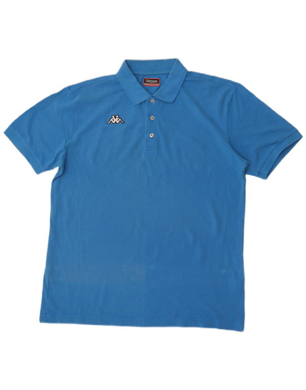 Kappa Polo Hombre 2XL Algodón Azul