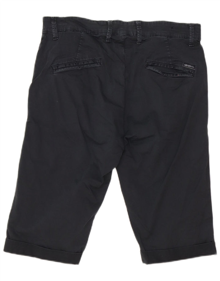 Bermudas Liu Jo para hombre IT 48 Medium W32 Algodón azul marino