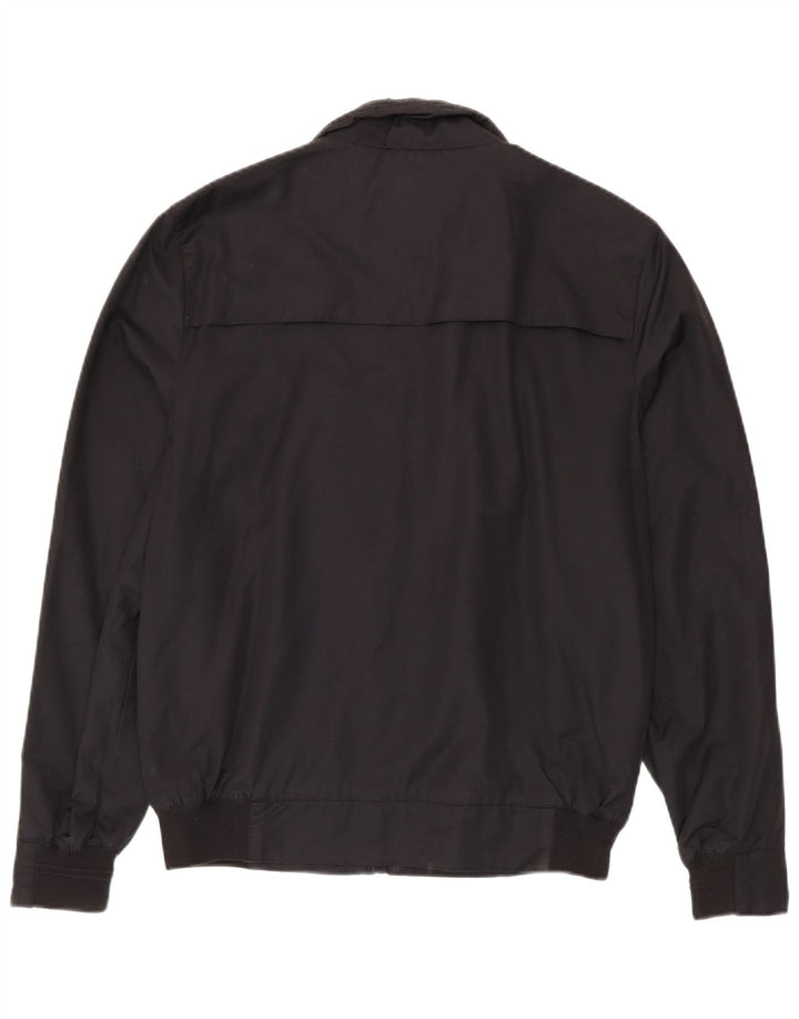 Superdry Chaqueta Bomber para Hombre Reino Unido 40 Grande Algodón Negro