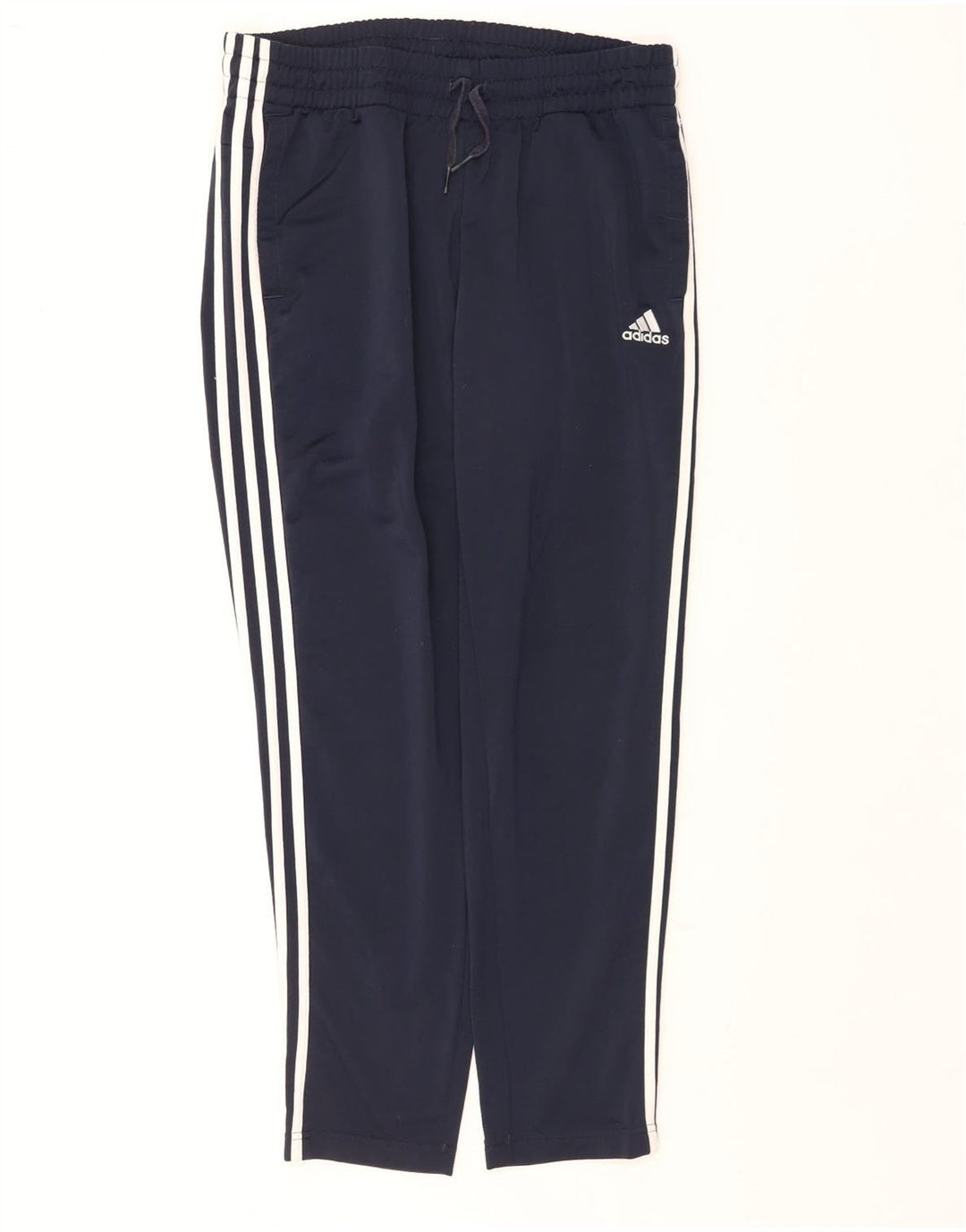 Adidas - Pantalón de chándal para mujer, talla 48/18, talla grande, azul marino, poliéster