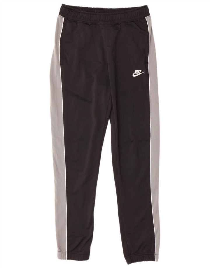 NIKE Hombre Pantalones de chándal Joggers Small Negro Colorblock Poliéster
