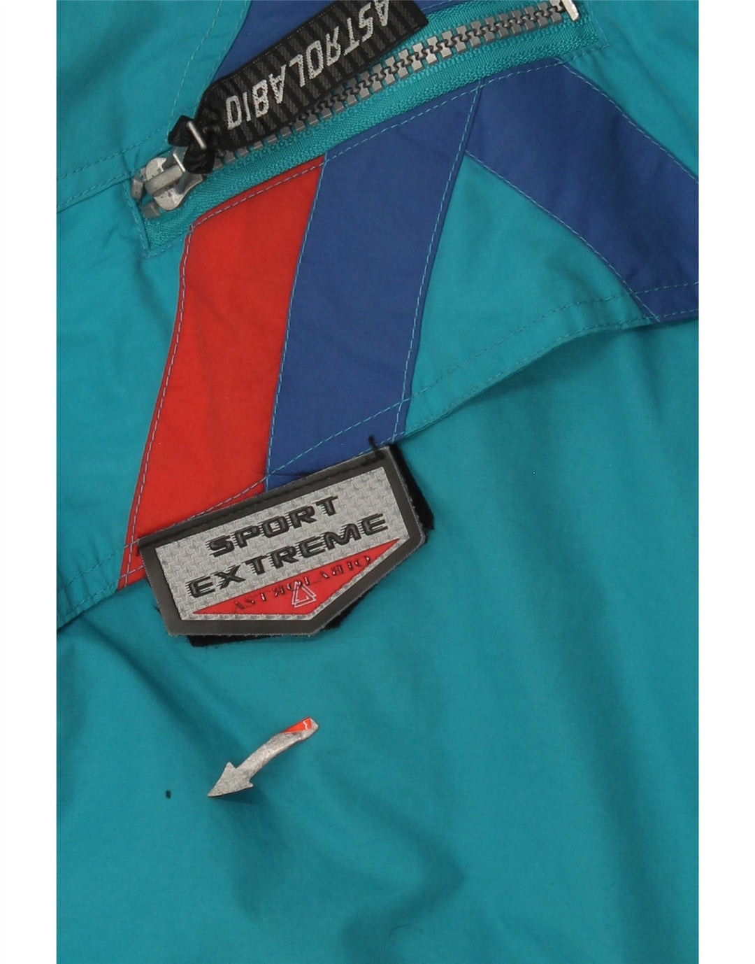 Astrolabio Chaqueta de esquí para hombre Reino Unido 40 Grande Azul Colorblock