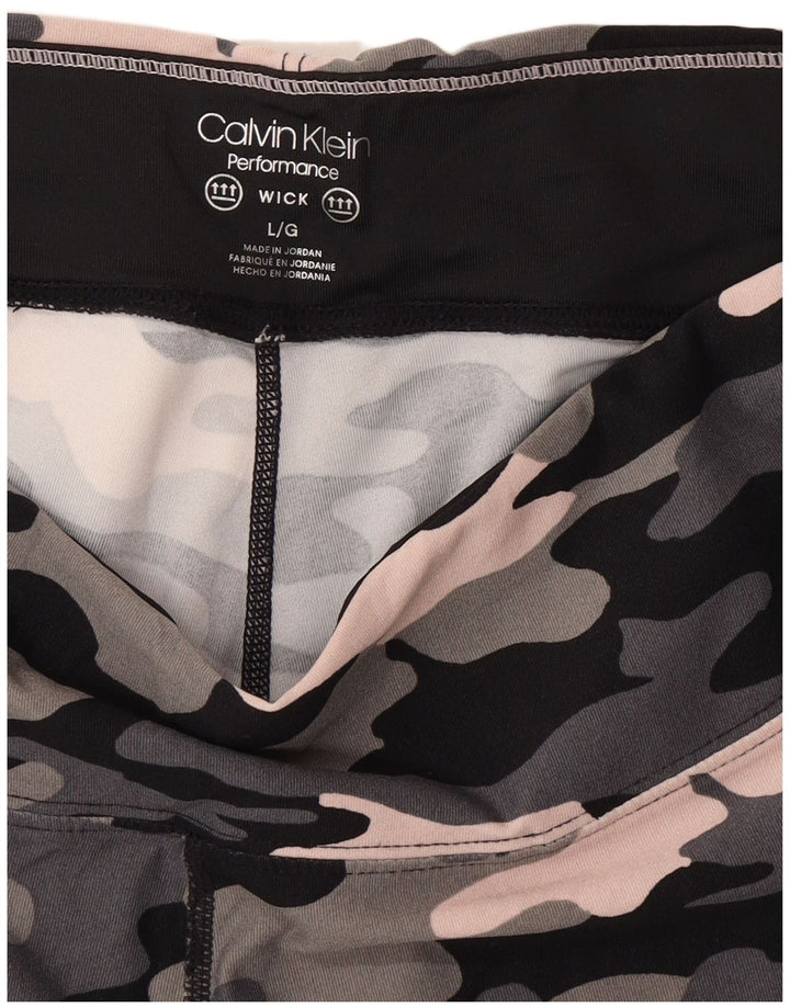 Calvin Klein Leggings de rendimiento para mujer UK 46 Grande Multicolor