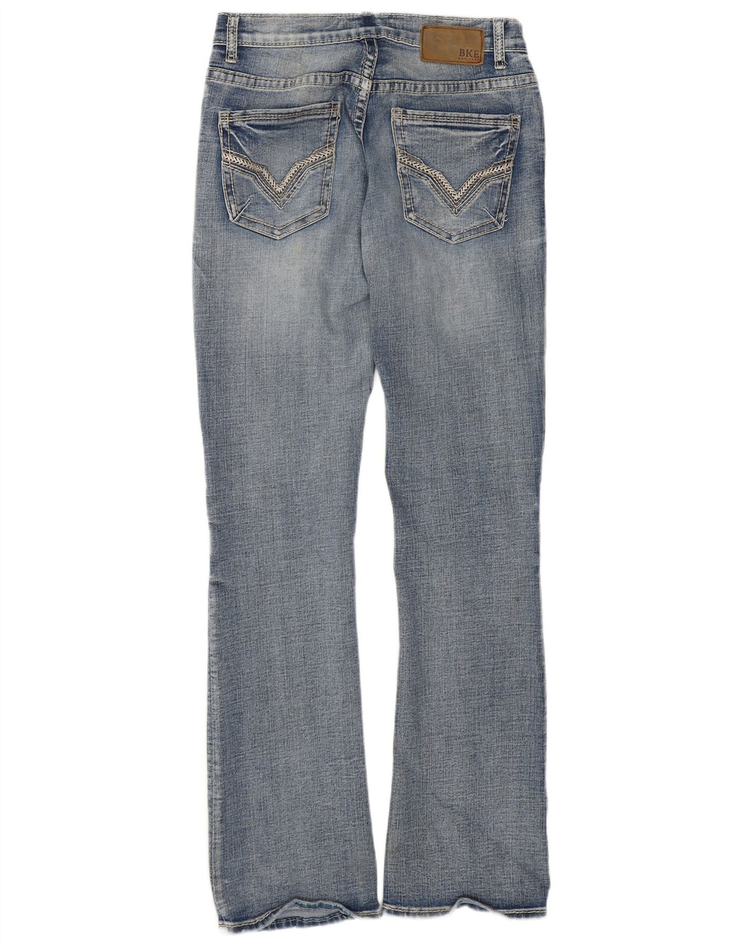 BKE Vaqueros Aiden Bootcut para mujer W29 L34 Algodón azul