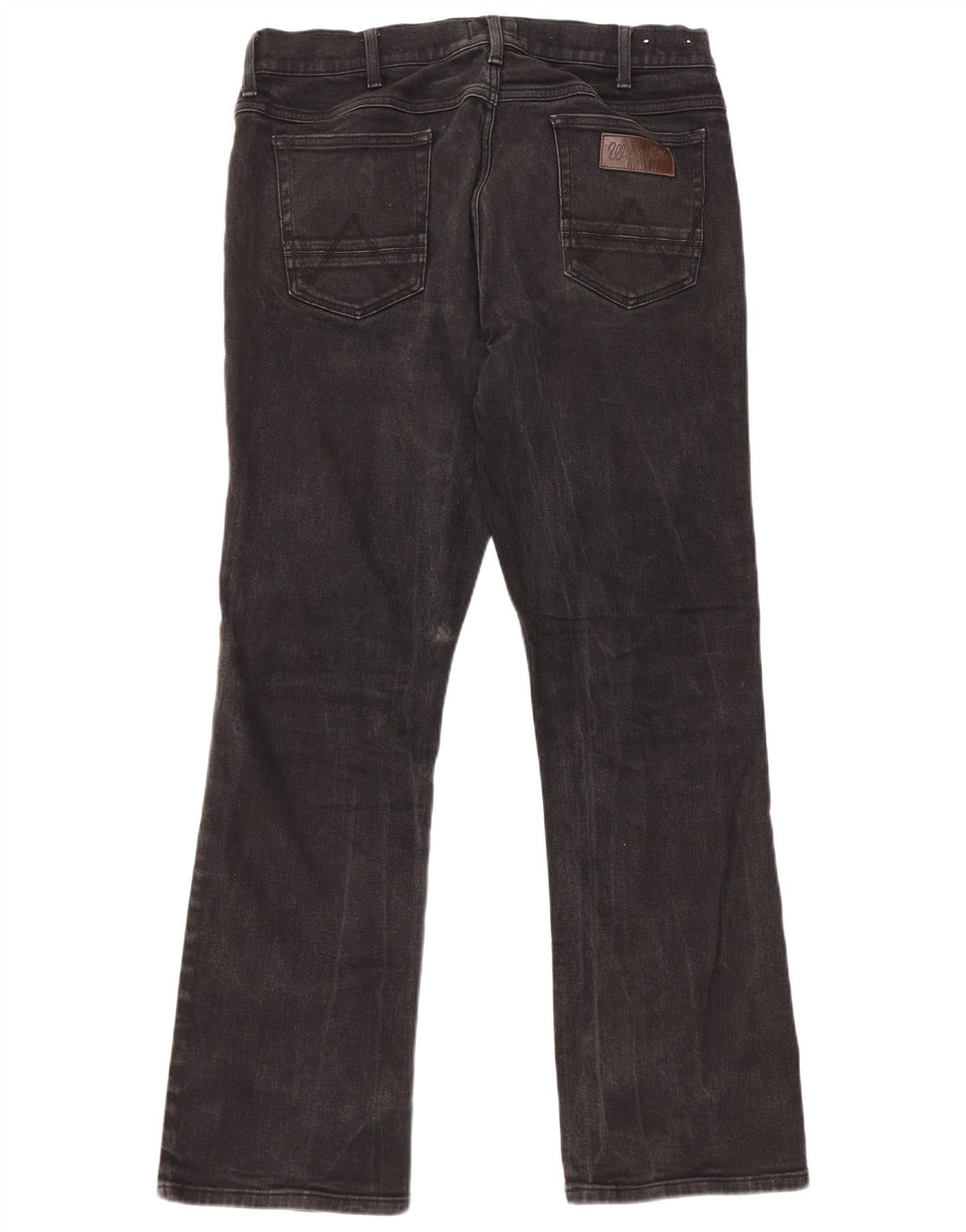 Wrangler Vaqueros Bootcut para Hombre W36 L32 Algodón Negro