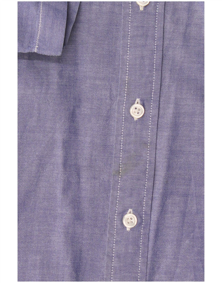 CARHARTT Camisa de manga corta para hombre azul pequeño