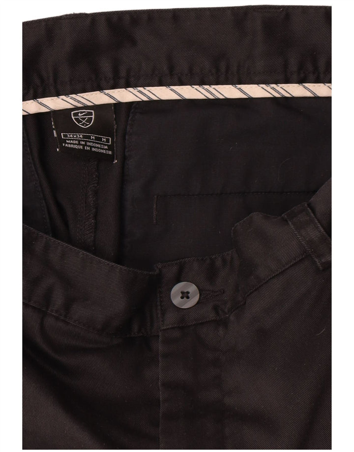 Pantalón chino con pinzas Nike para hombre W34 L34 Azul marino