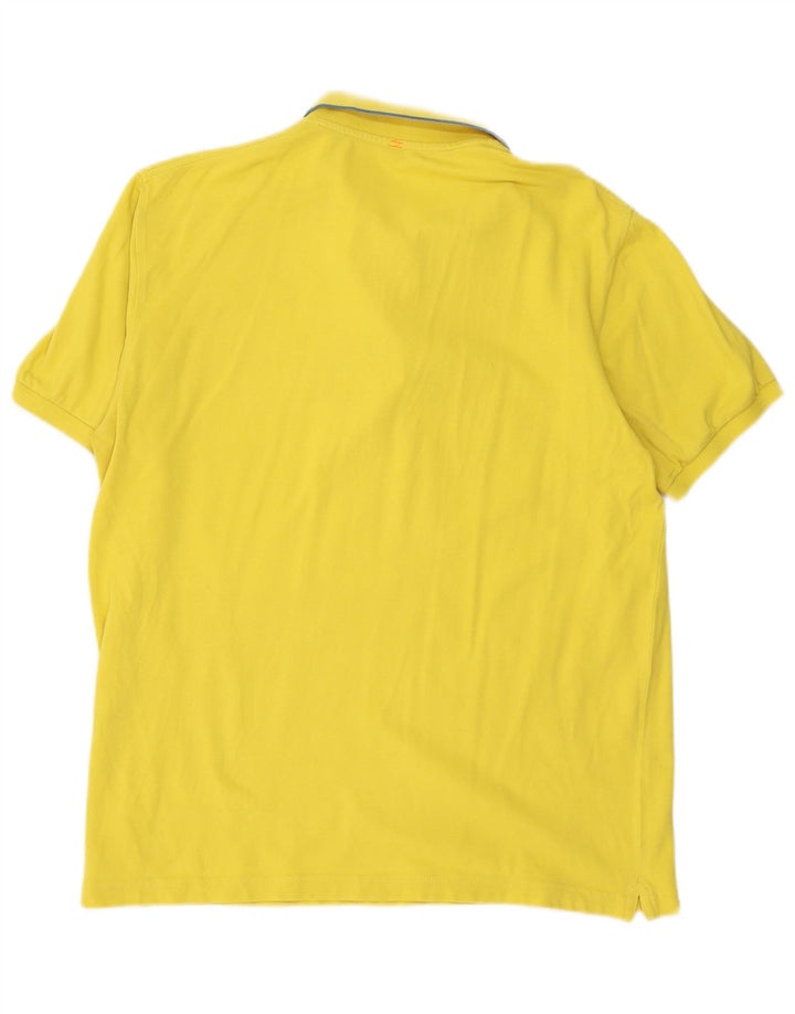 Sun68 Polo para hombre 2XL Algodón amarillo
