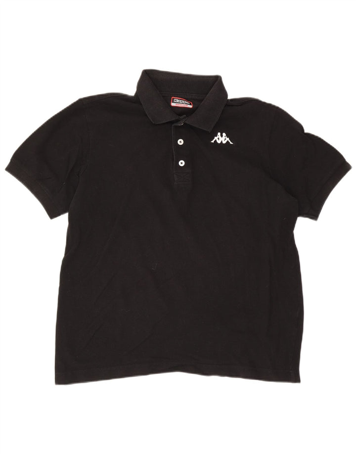 Polo Kappa Hombre Medium Black