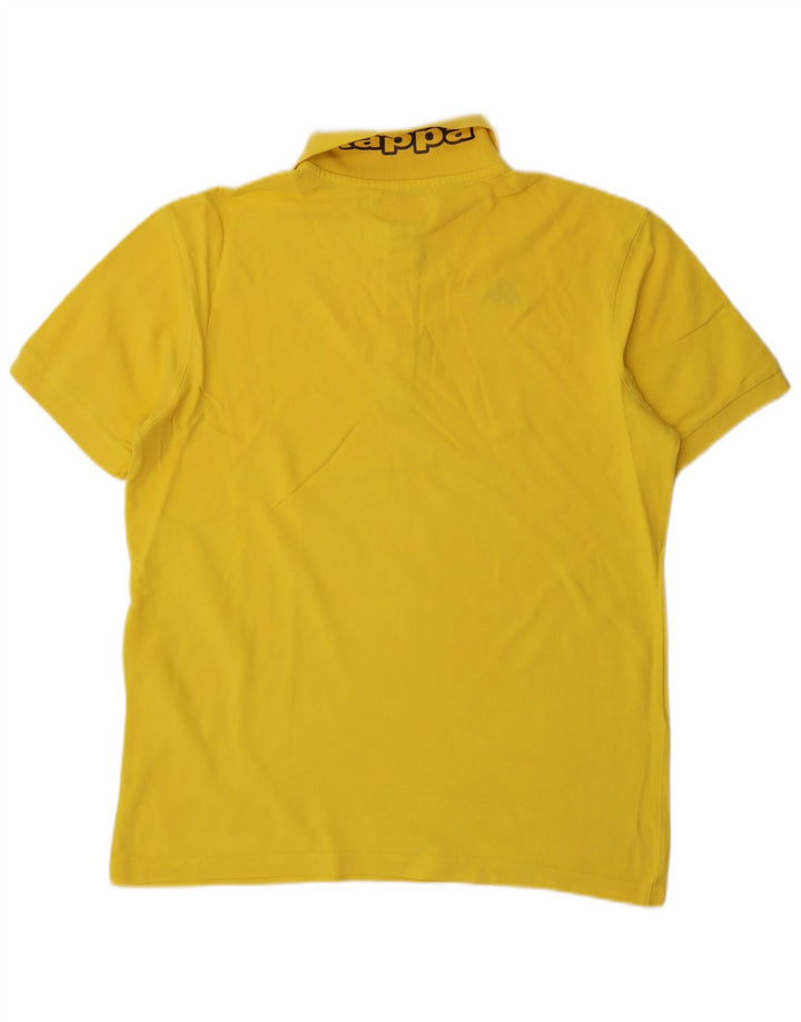 Kappa Polo Gráfico Para Hombre Amarillo Grande