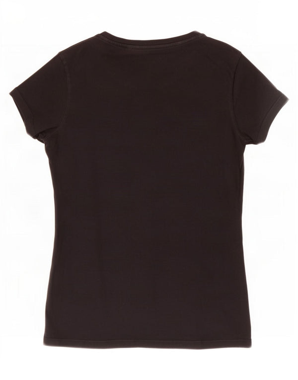 Levi's Camiseta gráfica para mujer Top UK 6 XS Algodón negro