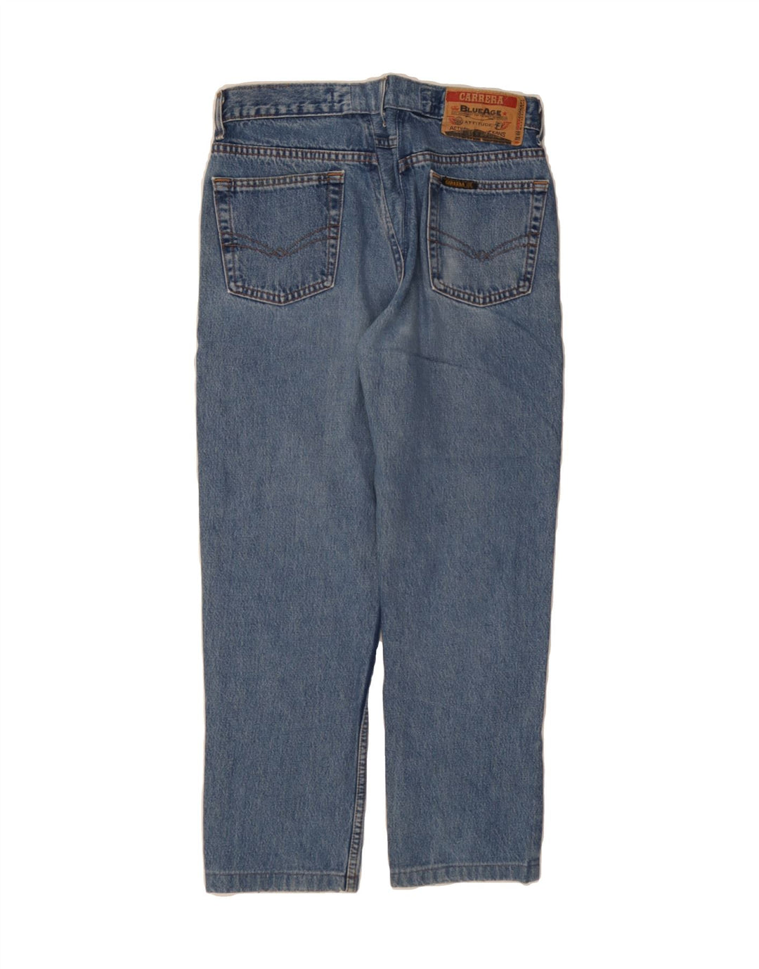 CARRERA Mens Straight Jeans W32 L27 Blue Vintage Carrera and Second-Hand Carrera from Messina Hembry 