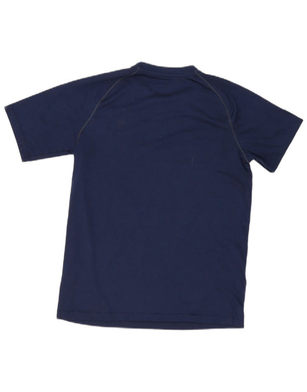 Adidas Chicos Climalite Graphic Camiseta Top 15-16 Años XL Azul Marino