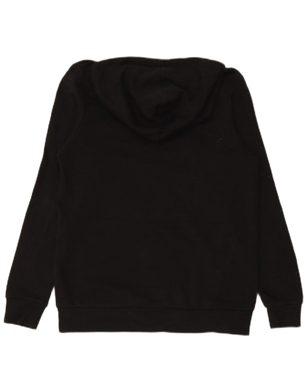 JACK & JONES Jersey con capucha estampada para niños 15-16 años Algodón negro