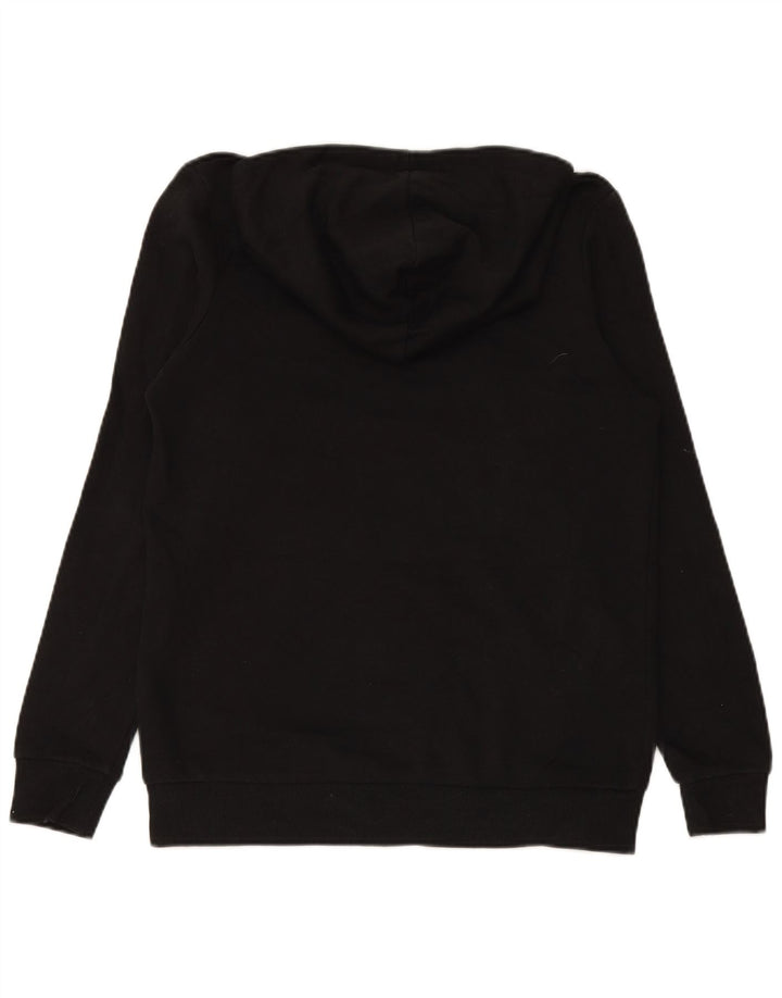 JACK & JONES Jersey con capucha estampada para niños 15-16 años Algodón negro