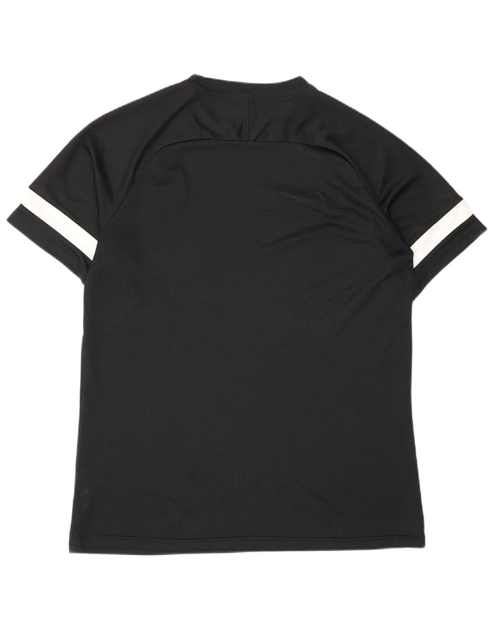Camiseta Nike Dri Fit para hombre, talla grande, color negro, poliéster
