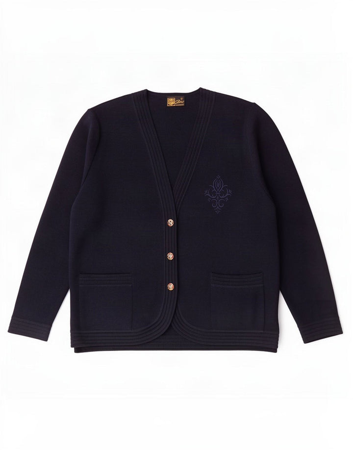Zero - Cárdigan para mujer IT 52 2XL Azul marino