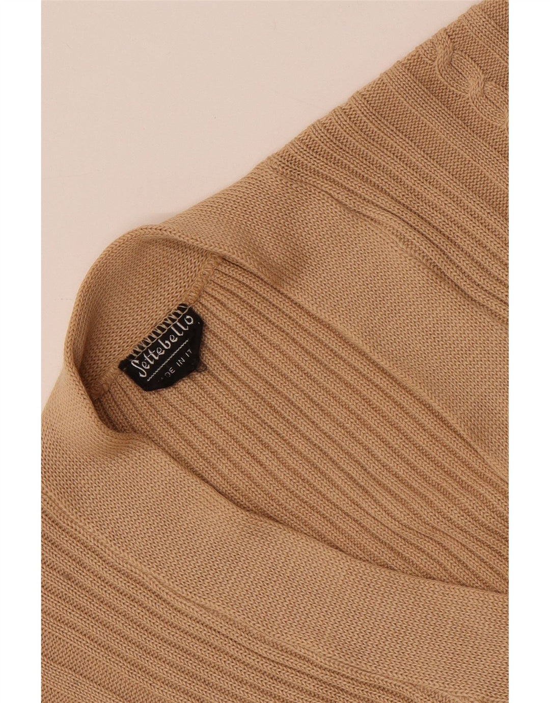 Settebello - Cárdigan para hombre, talla pequeña, color beige