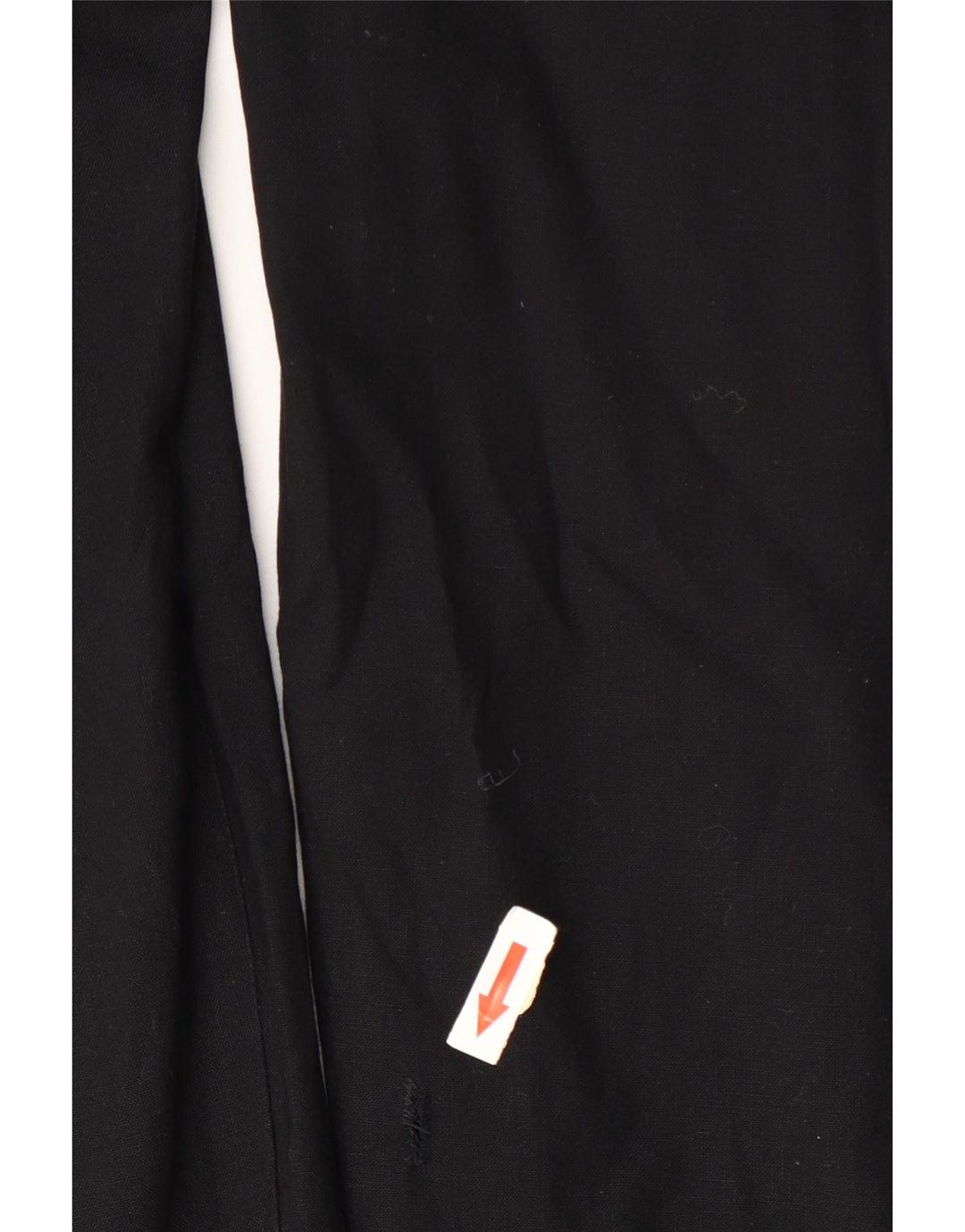 Mono vintage de manga larga para mujer IT 42 Algodón negro medio